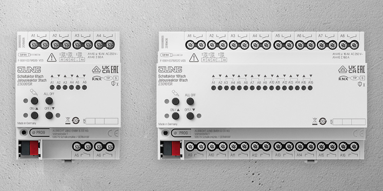 KNX Schalt- und Jalousieaktoren bei Muster Elektro in Musterstadt