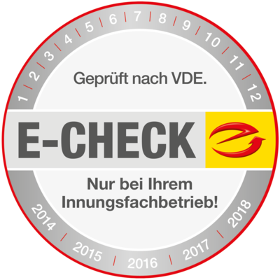 Der E-Check bei Muster Elektro in Musterstadt