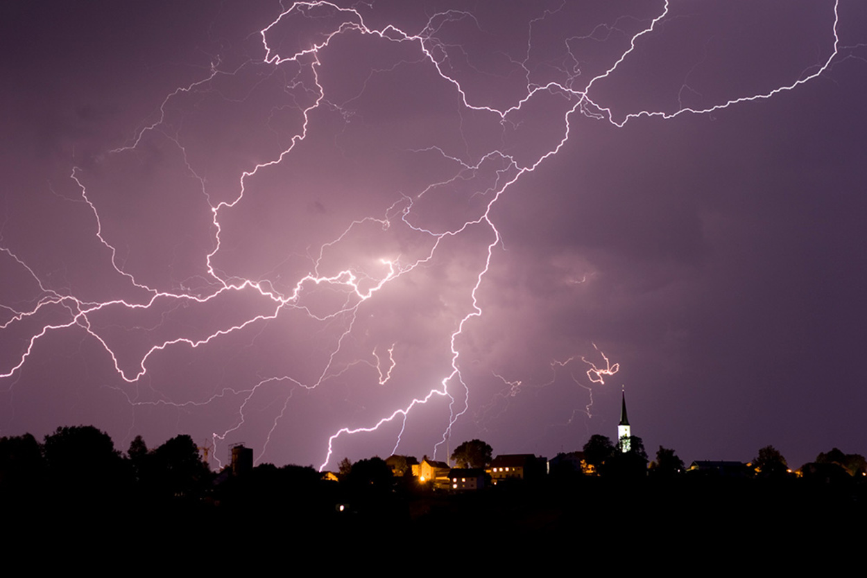 Blitzschutz bei Muster Elektro in Musterstadt